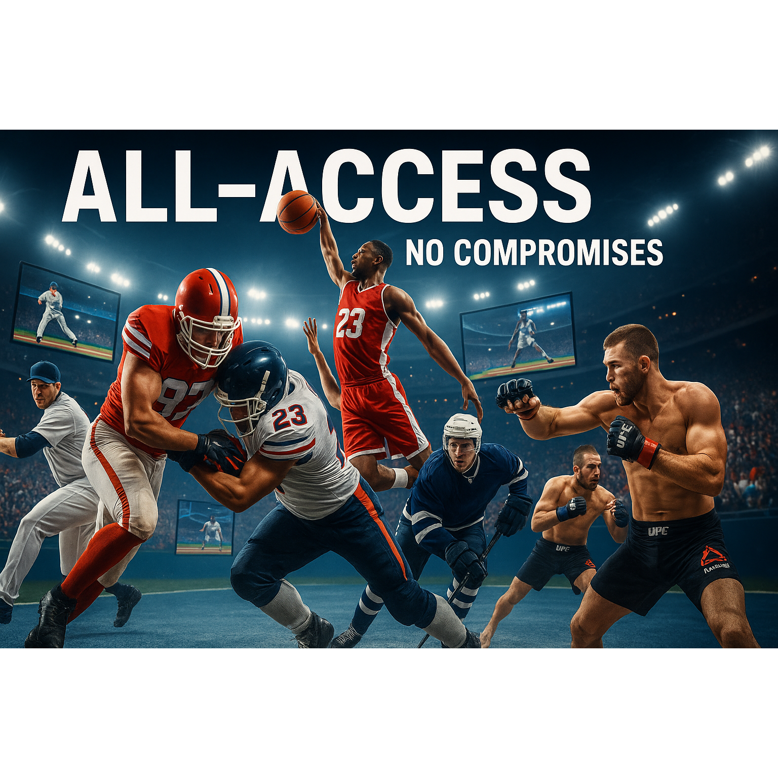 Sports Zone All-Access Pass (NFL Sunday Ticket, MLB Extra Innings, NBA League Pass, and more)